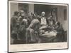 The French Doctor Claude Bernard with a Group of His Colleagues Probably at the College de France-Lhermitte-Mounted Art Print