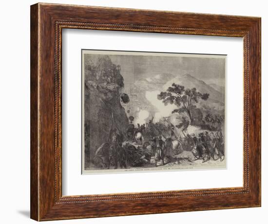 The French Expedition Against Morocco, Fight with the Beni-Snassen-Jean Adolphe Beauce-Framed Giclee Print