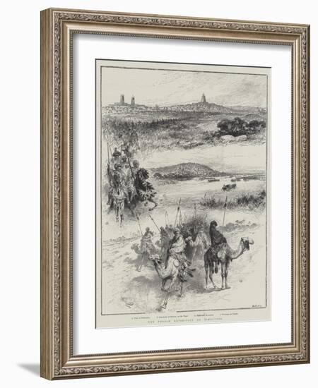 The French Expedition to Timbuctoo-null-Framed Giclee Print