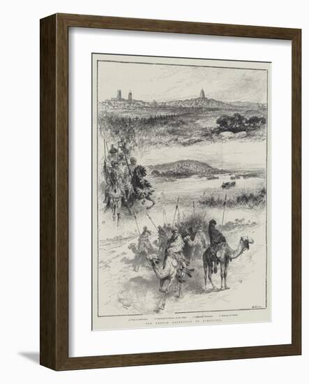 The French Expedition to Timbuctoo-null-Framed Giclee Print