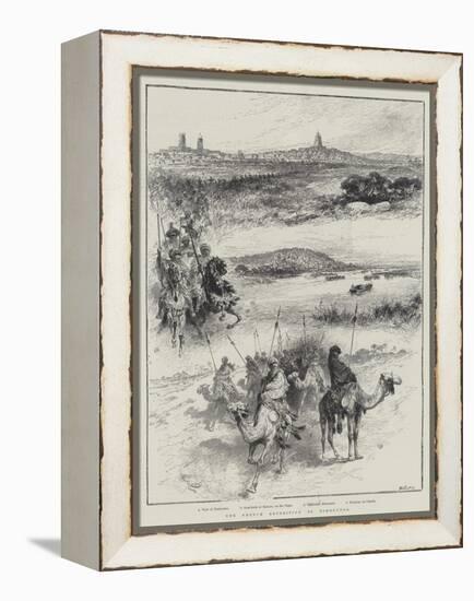 The French Expedition to Timbuctoo-null-Framed Premier Image Canvas