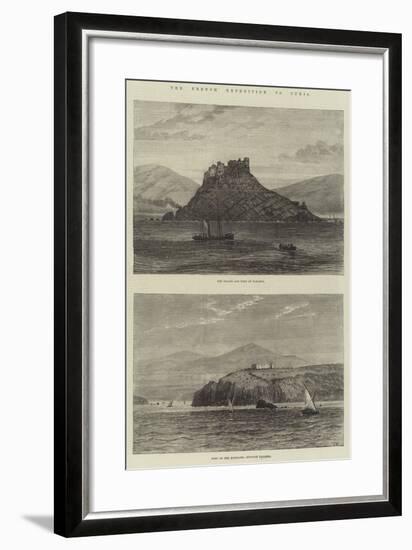 The French Expedition to Tunis-Sir John Gilbert-Framed Giclee Print