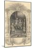 The French Freemasons Ceremony, 1844-null-Mounted Giclee Print