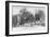 The French Gardens, Chatsworth House, Derbyshire, Late 19th or Early 20th Century-null-Framed Giclee Print