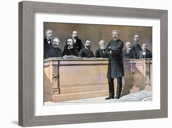 The French Government Front Bench, 1891-Henri Meyer-Framed Giclee Print