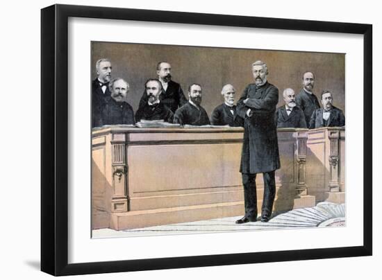 The French Government Front Bench, 1891-Henri Meyer-Framed Giclee Print