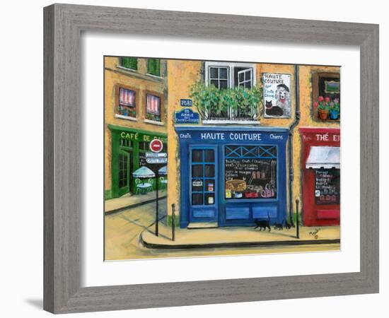 The French High Fashion Pet Shop-Marilyn Dunlap-Framed Art Print