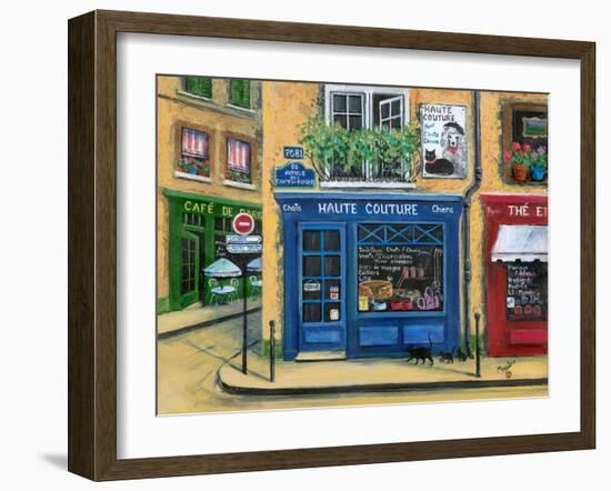 The French High Fashion Pet Shop-Marilyn Dunlap-Framed Art Print