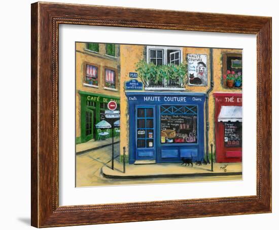 The French High Fashion Pet Shop-Marilyn Dunlap-Framed Art Print