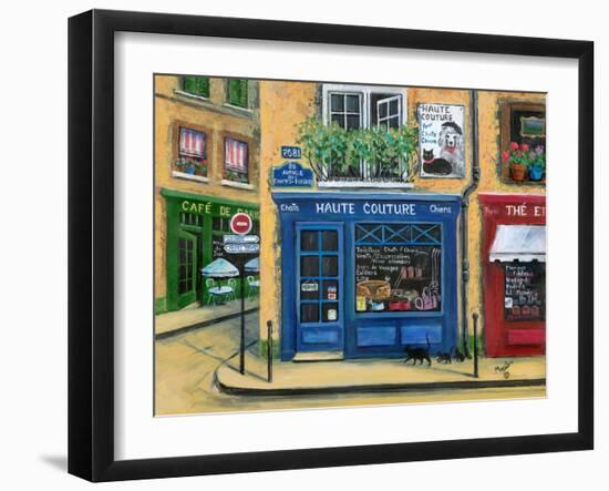 The French High Fashion Pet Shop-Marilyn Dunlap-Framed Art Print