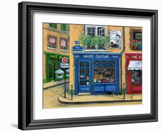 The French High Fashion Pet Shop-Marilyn Dunlap-Framed Art Print