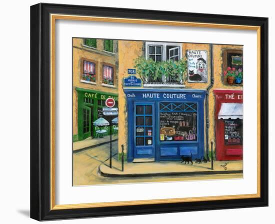 The French High Fashion Pet Shop-Marilyn Dunlap-Framed Art Print