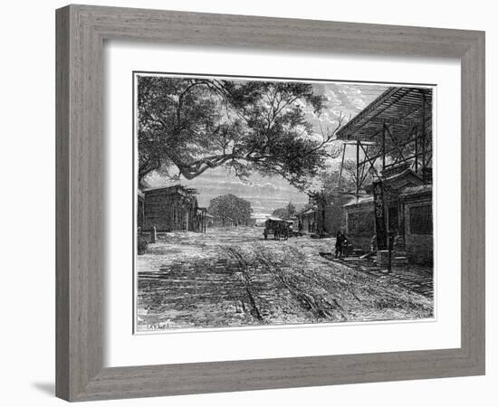 The French Legation, Peking, China, Late 19th Century-C Laplante-Framed Giclee Print