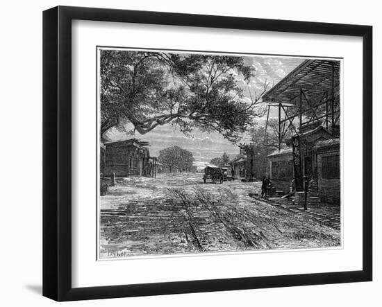 The French Legation, Peking, China, Late 19th Century-C Laplante-Framed Giclee Print