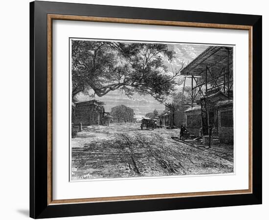 The French Legation, Peking, China, Late 19th Century-C Laplante-Framed Giclee Print