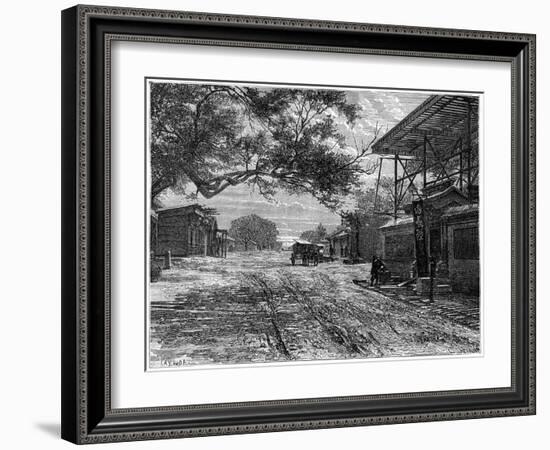 The French Legation, Peking, China, Late 19th Century-C Laplante-Framed Giclee Print