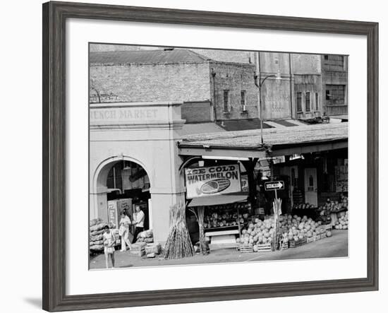 The French Market in New Orleans-null-Framed Photographic Print