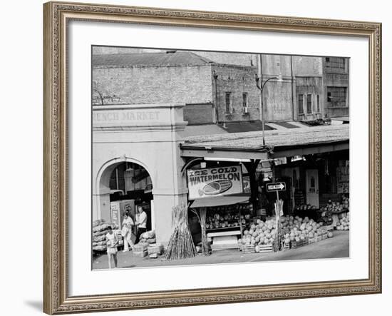 The French Market in New Orleans-null-Framed Photographic Print