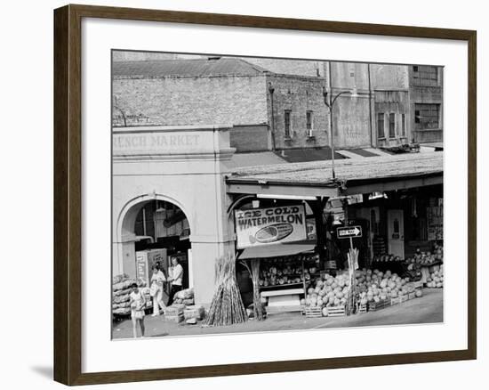 The French Market in New Orleans-null-Framed Photographic Print