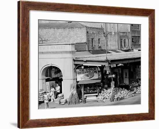 The French Market in New Orleans-null-Framed Photographic Print