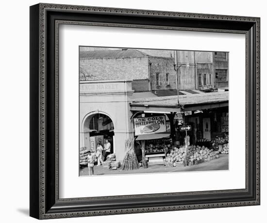 The French Market in New Orleans-null-Framed Photographic Print