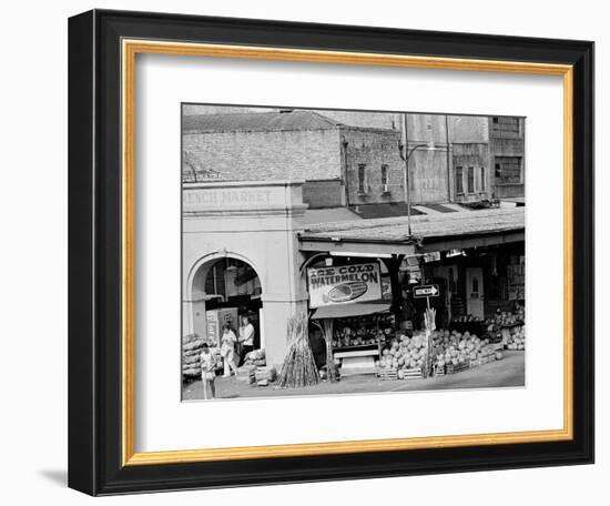 The French Market in New Orleans-null-Framed Photographic Print