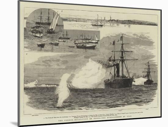 The French Occupation of Tunis, the Bombardment of Sfax-William Lionel Wyllie-Mounted Giclee Print