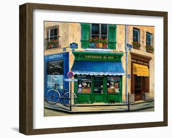 The French Pastry Shop-Marilyn Dunlap-Framed Art Print