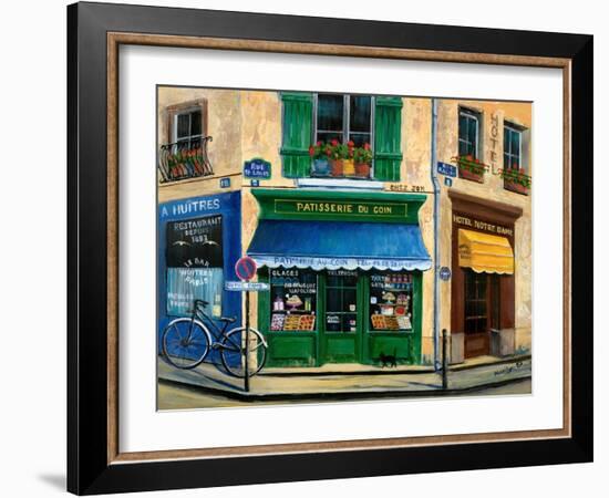 The French Pastry Shop-Marilyn Dunlap-Framed Art Print