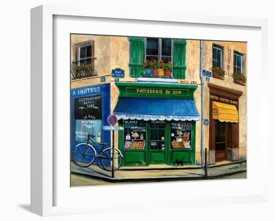 The French Pastry Shop-Marilyn Dunlap-Framed Art Print