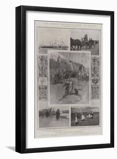 The French President's Visit to Russia-Henry Charles Seppings Wright-Framed Giclee Print