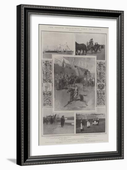 The French President's Visit to Russia-Henry Charles Seppings Wright-Framed Giclee Print