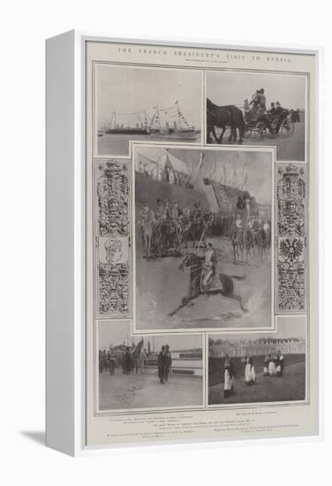 The French President's Visit to Russia-Henry Charles Seppings Wright-Framed Premier Image Canvas