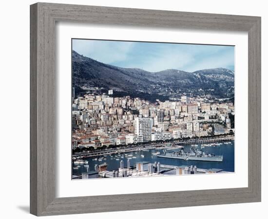 The French Riviera in the Principle of Monaco-null-Framed Photographic Print