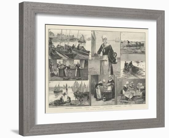 The French Sardine Industry-William Heysham Overend-Framed Giclee Print