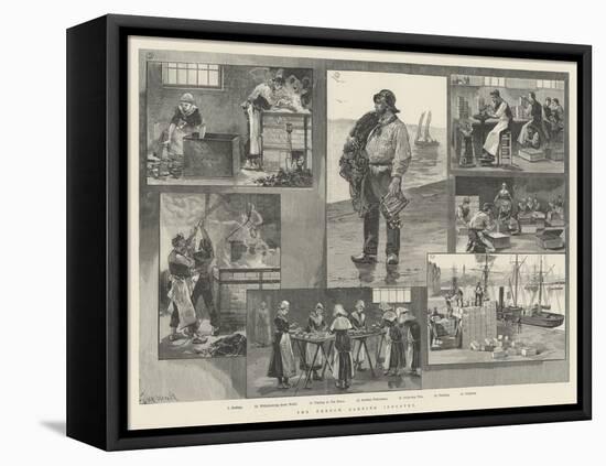 The French Sardine Industry-William Heysham Overend-Framed Premier Image Canvas