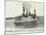 The French Warship Jaureguiberry - Dardanelles-null-Mounted Photographic Print