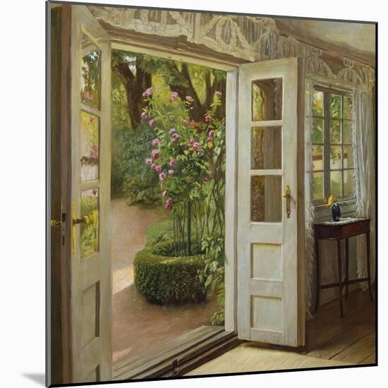 The French Windows-John Leopold Lubschitz-Mounted Giclee Print