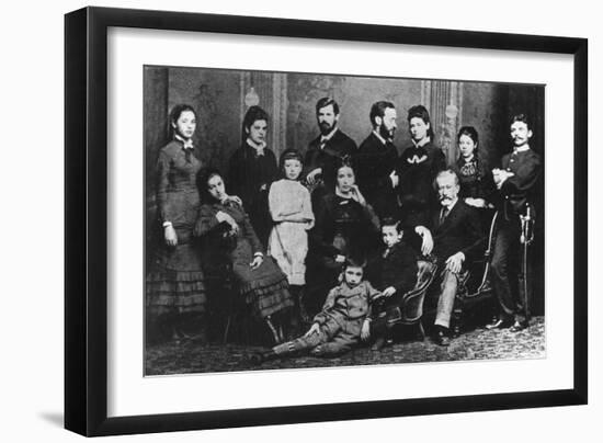 The Freud Family, C.1876-Austrian Photographer-Framed Giclee Print