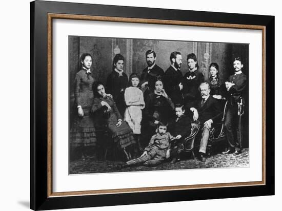 The Freud Family, C.1876-Austrian Photographer-Framed Giclee Print