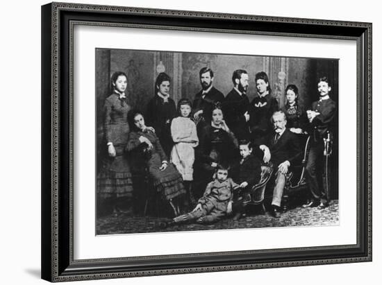 The Freud Family, C.1876-Austrian Photographer-Framed Giclee Print