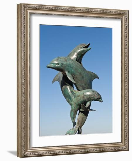 The Friendship Fountain Sculpture on the Malecon, Puerto Vallarta, Jalisco, Mexico, North America-Michael DeFreitas-Framed Photographic Print