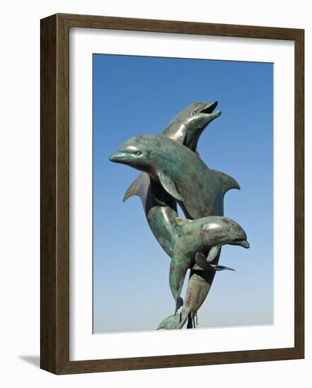 The Friendship Fountain Sculpture on the Malecon, Puerto Vallarta, Jalisco, Mexico, North America-Michael DeFreitas-Framed Photographic Print