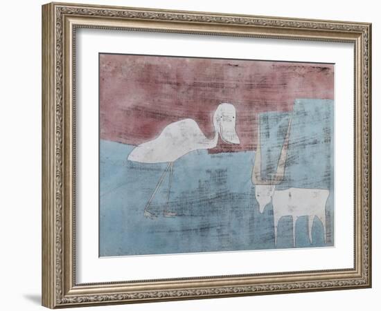 The Friendship; Tier Freundschaft-Paul Klee-Framed Giclee Print