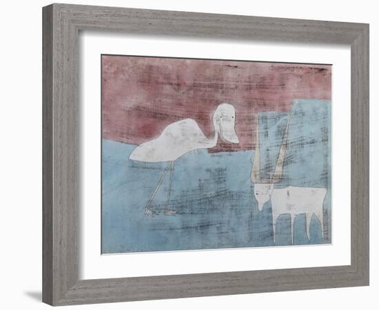 The Friendship; Tier Freundschaft-Paul Klee-Framed Giclee Print