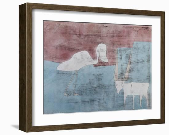 The Friendship; Tier Freundschaft-Paul Klee-Framed Giclee Print