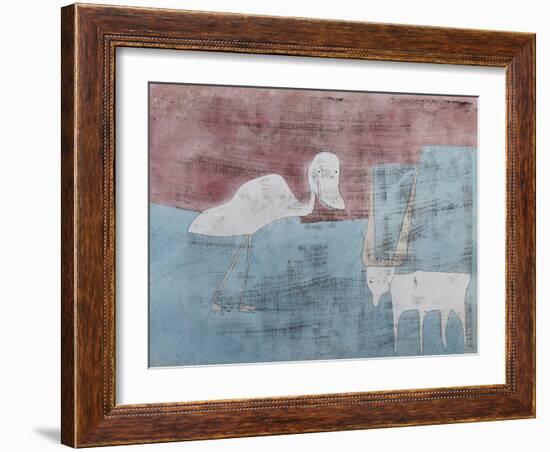 The Friendship; Tier Freundschaft-Paul Klee-Framed Giclee Print