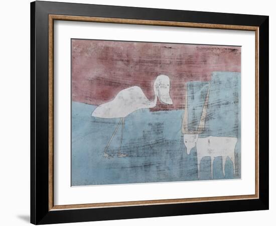 The Friendship; Tier Freundschaft-Paul Klee-Framed Giclee Print