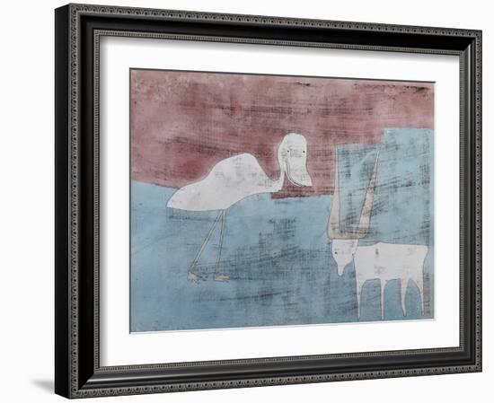 The Friendship; Tier Freundschaft-Paul Klee-Framed Giclee Print