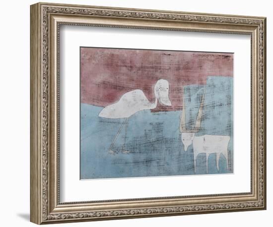 The Friendship; Tier Freundschaft-Paul Klee-Framed Giclee Print